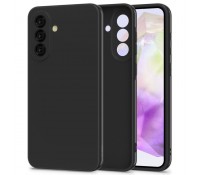 Tech-Protect Back Cover Σιλικόνης Ανθεκτικό Μαύρο για Samsung Galaxy A36 5G