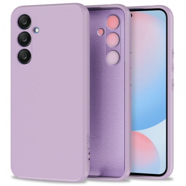 Tech-Protect Icon Back Cover Σιλικόνης Μωβ για το Samsung Galaxy S24 FE