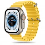 Tech-Protect IconBand Pro Λουράκι Σιλικόνης Κίτρινο για Apple Watch 4 / 5 / 6 / 7 / 8 / 9 / SE / ULTRA 1 / 2 (42 / 44 / 45 / 49 MM)