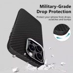 Tech-Protect Ion Carbon MagSafe Θήκη Ασημί / Μαύρο  για iPhone 16 Pro