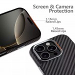 Tech-Protect Ion Carbon MagSafe Θήκη Ασημί / Μαύρο  για iPhone 16 Pro Max