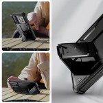 Tech-Protect Kevlar CAM+ 360 Full Cover με Προστατευτικό οθόνης, και με Kickstand, Ανθεκτικό Μαύρο για Samsung Galaxy A36 5G