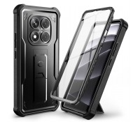 Tech-Protect Kevlar CAM+ 360 Full Cover με Προστατευτικό οθόνης, και με Kickstand, Ανθεκτικό Μαύρο για Xiaomi Redmi Note 14 Pro 5G και Xiaomi Poco X7 5G