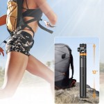 Tech-Protect L03S Selfie Stick Τρίποδο Κινητού με Bluetooth Μαύρο