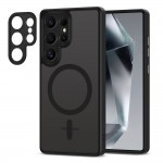 Tech-Protect MagCam MagSafe Back Cover Σιλικόνης / Πλαστικό Matte Black για το Samsung Galaxy S25 Ultra