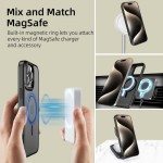 Tech-Protect MagEdge MagSafe Hybrid Back Cover Matte Μαύρο / GunMetal για iPhone 16 Pro Tech-Protect MagEdge MagSafe Hybrid Back Cover Matte Μαύρο / GunMetal για iPhone 16 Pro