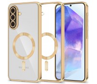 Tech-Protect MagFlex MagSafe Back Cover Σιλικόνης Shiny Gold για το Samsung Galaxy A56 5G