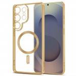 Tech-Protect MagFlex Magsafe Back Cover Σιλικόνης Ανθεκτικό Shiny Gold για το Samsung Galaxy S26 Ultra