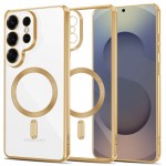 Tech-Protect MagFlex Magsafe Back Cover Σιλικόνης Ανθεκτικό Shiny Gold για το Samsung Galaxy S26 Ultra