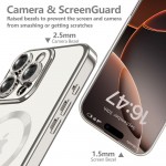 Tech-Protect MagFlex MagSafe Back Cover Σιλικόνης Shiny Titanium για το iPhone 16 Pro