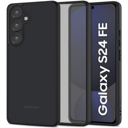 Tech-Protect MagMat Back Cover Σιλικόνης / Πλαστικό  Matte Black για το Samsung Galaxy S24 FE