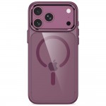 Θήκη Tech-Protect MagMat MagSafe CC για iPhone 17 Pro Max / iPhone 18 Pro Max – Μπορντό / Διάφανη