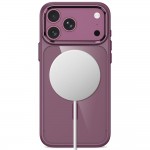 Θήκη Tech-Protect MagMat MagSafe CC για iPhone 17 Pro Max / iPhone 18 Pro Max – Μπορντό / Διάφανη
