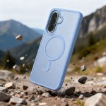 Θήκη Tech-Protect Magmat MagSafe για Samsung Galaxy A57 5G, Μπλε Ματ του πάγου