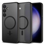 Tech-Protect Hybrid MagSafe Back Cover Πλαστικό / Σιλικόνης Matte Black για Samsung Galaxy S24