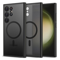 Tech-Protect Magmat MagSafe Back Cover Matte Black για Samsung Galaxy S24 Ultra
