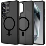 Tech-Protect MagMat MagSafe Back Cover Σιλικόνης / Πλαστικό Matte Black για το Samsung Galaxy S25 Ultra