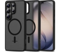 Tech-Protect Magmat Magsafe Back Cover Πλαστικό / Σιλικόνης Ανθεκτικό Matte Μαύρο για το Samsung Galaxy S26 Ultra