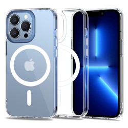 Tech-Protect Magmat MagSafe Back Cover Πλαστικό / Σιλικόνης Διάφανο για iPhone 13 Pro