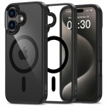 Tech-Protect MagMat MagSafe Hybrid Back Cover Μαύρο/ Διάφανο για iPhone 16