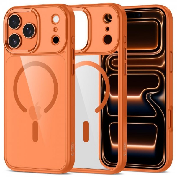 Θήκη Tech-Protect Magmat MagSafe για iPhone 17 Pro Max - Cosmic Orange