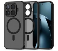 Tech-Protect Magmat MagSafe Matte Black Back Cover Σιλικόνης / Πλαστικό για το Xiaomi 17t