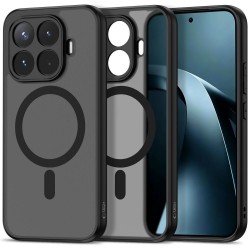 Tech-Protect Magmat MagSafe Matte Black Back Cover Σιλικόνης / Πλαστικό για το Xiaomi 17t