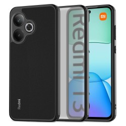 Tech-Protect Hybrid Σκληρή Θήκη με Πλαίσιο Σιλικόνης - Frost Black για το  Xiaomi Redmi 13