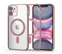 Tech-Protect Magshine Back Cover Ροζ Χρυσό για iPhone 11