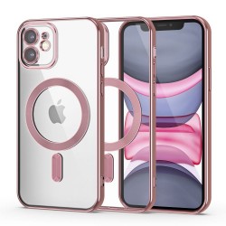 Tech-Protect Magshine Back Cover Ροζ Χρυσό για iPhone 11