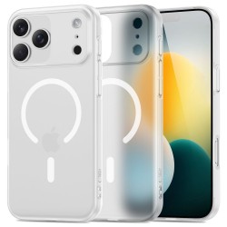 Θήκη iPhone 17 Pro Tech-Protect MagSlim MagSafe Matte Λευκή