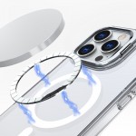 Tech-Protect MagStand MagSafe Hybrid Back Cover Clear / Άσπρο για iPhone 16 Pro