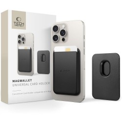 Tech-Protect Magwallet MagSafe Θήκη Καρτών σε Μαύρο χρώμα