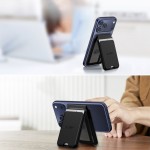Tech-Protect Magwallet Stand MagSafe Carbon Θήκη Καρτών σε Μαύρο χρώμα Tech-Protect Magwallet Stand MagSafe Carbon Θήκη Καρτών σε Μαύρο χρώμα