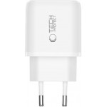 Tech-Protect Φορτιστής Χωρίς Καλώδιο GaN με Θύρα USB-A και 1 Θύρxα USB-C 65W Power Delivery / Quick Charge 3.0 Λευκός NCA65W