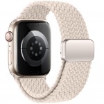 Tech-Protect Nylonmag  Λουράκι Υφασμάτινο Starlight Μπεζ για Apple Watch 4 / 5 / 6 / 7 / 8 / 9 // 10 / SE / ULTRA 1 / 2 (42 / 44 / 45 / 49 MM)