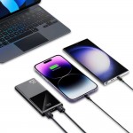 Tech-Protect PB12 Power Bank 10000mAh 22.5W με 2 Θύρες USB-A και ΘύραUSB-C Power Delivery / Quick Charge 3.0 Γκρι