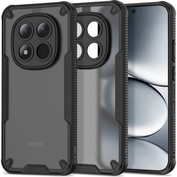 Θήκη Tech-Protect Rugged Shield Matte Black για Xiaomi Redmi Note 15 Pro 5G