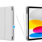 Tech-Protect Smartcase Flip Cover SC Pen Δερματίνης / Πλαστικό Γκρι για το iPad 2022 10.9 και 11 11 / 2025