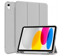Tech-Protect Smartcase Flip Cover SC Pen Δερματίνης / Πλαστικό Γκρι για το iPad 2022 10.9 και 11 11 / 2025