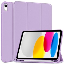 Tech-Protect Smartcase Flip Cover SC Pen Δερματίνης / Πλαστικό Violet για το iPad 2022 10.9