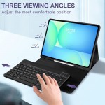 Θήκη Tech-Protect με Πληκτρολόγιο και υποδοχή για Γραφίδα για Samsung Galaxy Tab S10 FE+ Μαύρη, 13.1 X620 / X626B