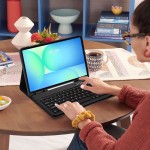 Θήκη Tech-Protect με Πληκτρολόγιο και υποδοχή για Γραφίδα για Samsung Galaxy Tab S10 FE+ Μαύρη, 13.1 X620 / X626B