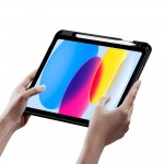 Tech-Protect Θήκη ScMag με υποδοχή γα Γραφίδα και με Πληκτρολόγιο Πλαστικό / Σιλικόνης  Μαύρο για iPad 2022 10.9