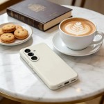 Tech-Protect  Θήκη σιλικόνης για Samsung Galaxy S26, Cosmic Latte