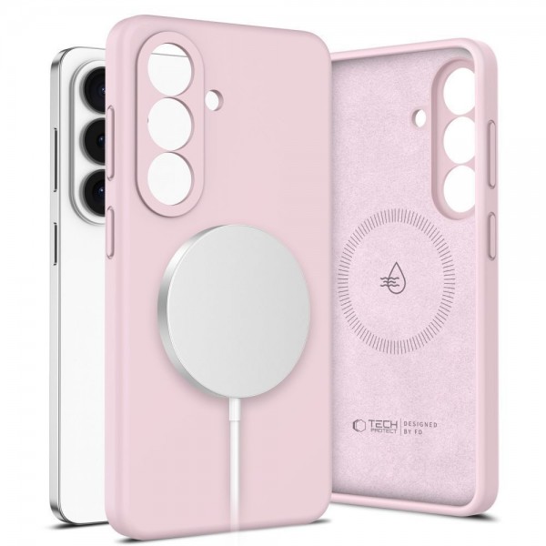 Tech-Protect  Θήκη σιλικόνης για Samsung Galaxy S26, Pink Pearl
