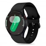 Tech-protect λουράκι Σιλικόνης για το SAMSUNG GALAXY WATCH 4 / 5 / /5 Pro / 6 / 7 / Fe Μαύρο