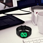 Tech-protect λουράκι Σιλικόνης για το SAMSUNG GALAXY WATCH 4 / 5 / /5 Pro / 6 / 7 / Fe Μαύρο