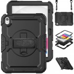 Tech-Protect Solid360 Back Cover Πλαστικό / Σιλικόνη Μαύρο για iPad 10.9 10 / 2022 / 11 11 / 2025