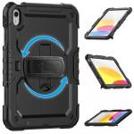 Tech-Protect Solid360 Back Cover Πλαστικό / Σιλικόνη Μαύρο για iPad 10.9 10 / 2022 / 11 11 / 2025